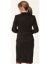 Picture of Winning Spirit Women'S One Button Cropped Jacket In Poly/Viscose Stretch M9205