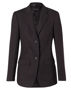 Picture of Winning Spirit Women'S Two Buttons Mid Length Jacket In Poly/Viscose Stretch M9206