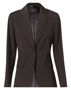 Picture of Winning Spirit Women'S One Button Cropped Jacket In Poly/Viscose Stretch Stripe M9208